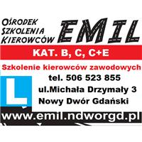 logo Ośrodek Szkolenia Kierowców "Emil" Jadwiga Szydłowska 