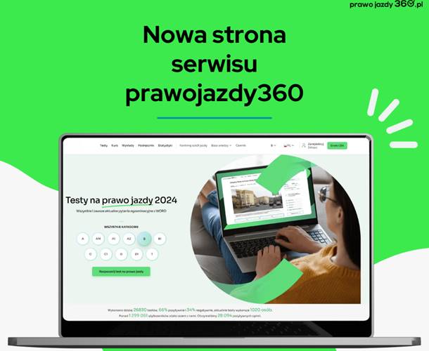 Nowa strona serwisu prawo-jazdy-360!