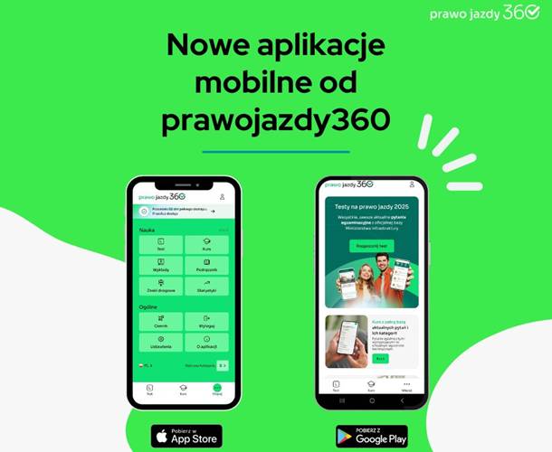 Nowe aplikacje w PrawoJazdy360!
