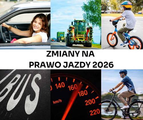 Zmiany na prawo jazdy 2026