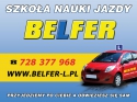 logo BELFER  Szkoła Nauki Jazdy  T.Góry