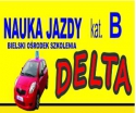 logo DELTA - nauka jazdy. Tomasz Jaśkiewicz