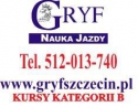 logo Gryf Nauka, jazdy