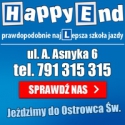 logo HAPPY END - PRAWDOPODOBNIE NAJLEPSZA SZKOŁA JAZDY