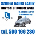 logo Korczewski Krzysztof. Szkoła Nauki Jazdy