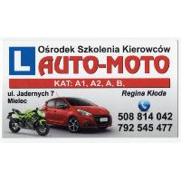 logo Ośrodek Szkolenia Kierowców "AUTO-MOTO" Regina Kłoda