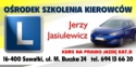 logo Ośrodek Szkolenia Kierowców Jerzy Jasiulewicz