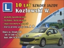 logo Szkoła Jazdy Kozłowski Waldemar