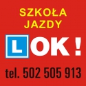 logo SZKOŁA JAZDY "L" - OK! JUSTYNA CZECHOWSKA-RELIGA