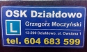 logo Szkoła Nauki Jazdy Grzegorz Moczynski