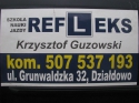logo Szkoła Nauki Jazdy REFLEKS