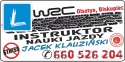 logo WRC Instruktor Nauki Jazdy - Jacek Klauziński